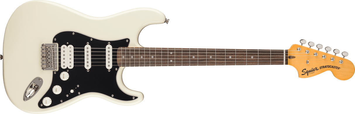 Fender Classic Vibe 70s Stratocaster HT HSS, Laurel Fingerboard, Black Pickguard, Olympic White