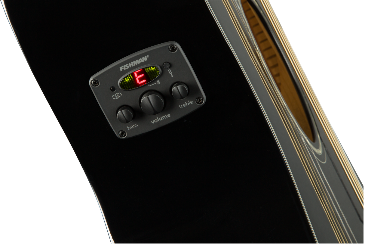 Fender CC-60SCE Concert Western Guitar (Sort)