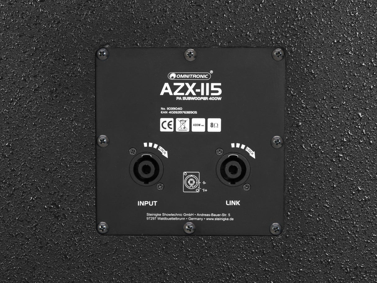 Omnitronic AZX-115 - Passiv Subwoofer