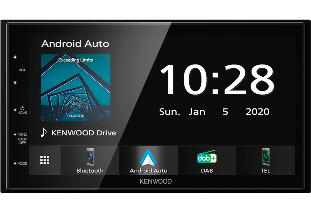Kenwood DMX5020DABS Apple CarPlay, DAB+, Android Auto og Bluetooth