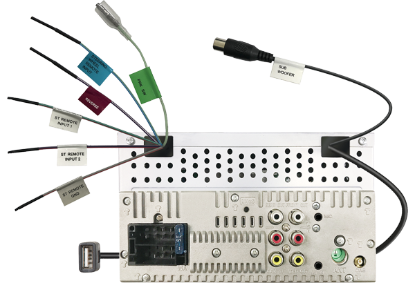 Kenwood DMX5020DABS Apple CarPlay, DAB+, Android Auto og Bluetooth