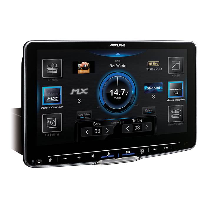 Alpine HALO9 ILX-F905D V2 - Trådløs Carplay, Android, Bluetooth