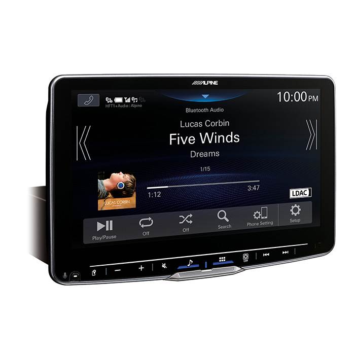 Alpine HALO9 ILX-F905D V2 - Trådløs Carplay, Android, Bluetooth