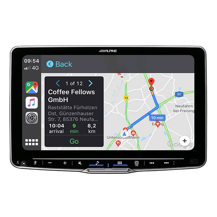 Alpine HALO9 ILX-F905D V2 - Trådløs Carplay, Android, Bluetooth