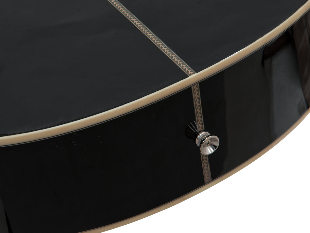 DiMavery AW-400 Western Guitar (Sort)