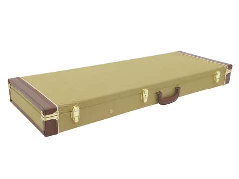DiMavery Flightcase til El-guitar, tweed
