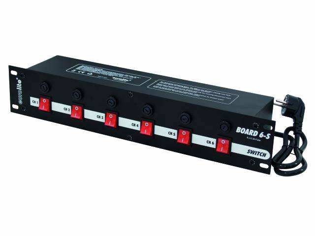 Eurolite Board 6-S Afbryder Panel