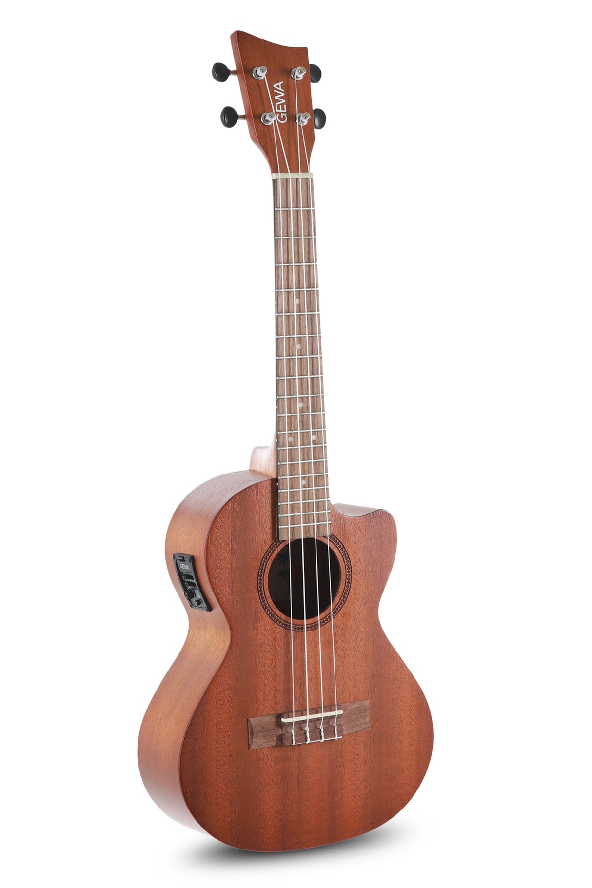 GEWA Tenor Ukulele Manoa Kaleo - E-A Tenor (Sapelli matt)