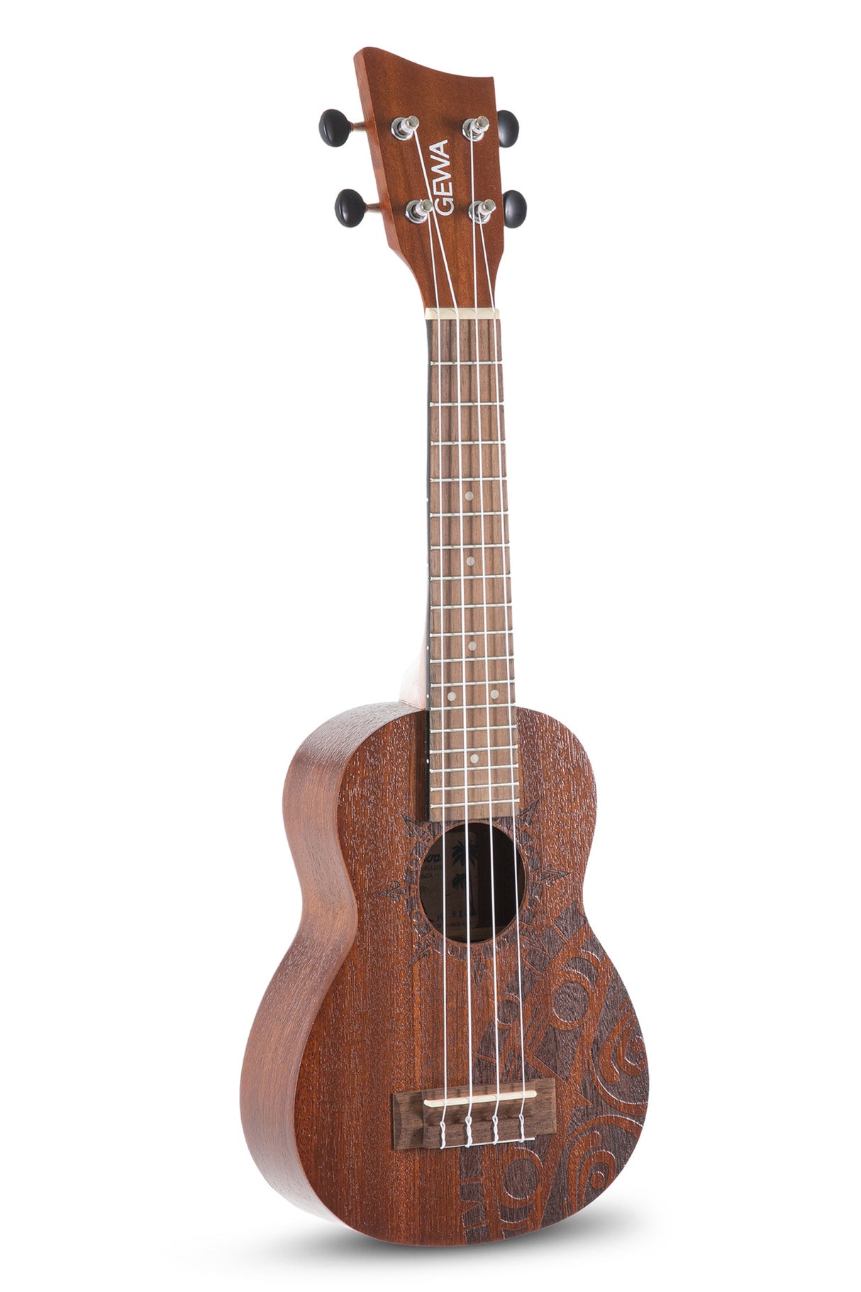 GEWA Soprano ukulele Manoa Tattoo - Soprano (Inca Design)