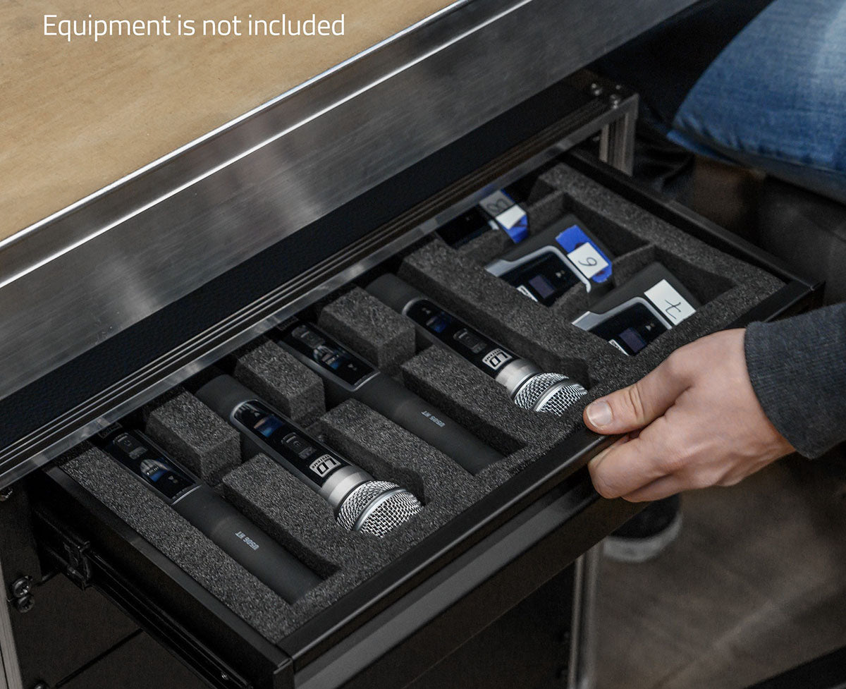 Adam Hall 3U 874E - Rackskuffe (19")