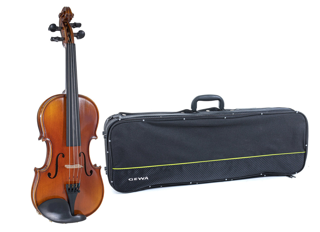 GEWA Violin Maestro 1 - 1/4 (Ready to play incl. violin case, without bow, with Larsen Aurora strings, transport-secured)