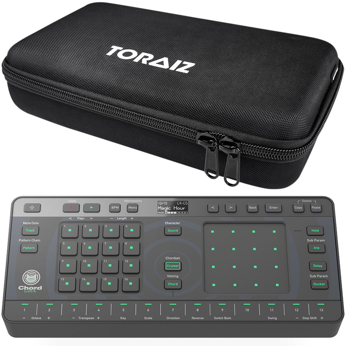 AlphaTheta Toraiz ChordCat Groovebox bag Bundle