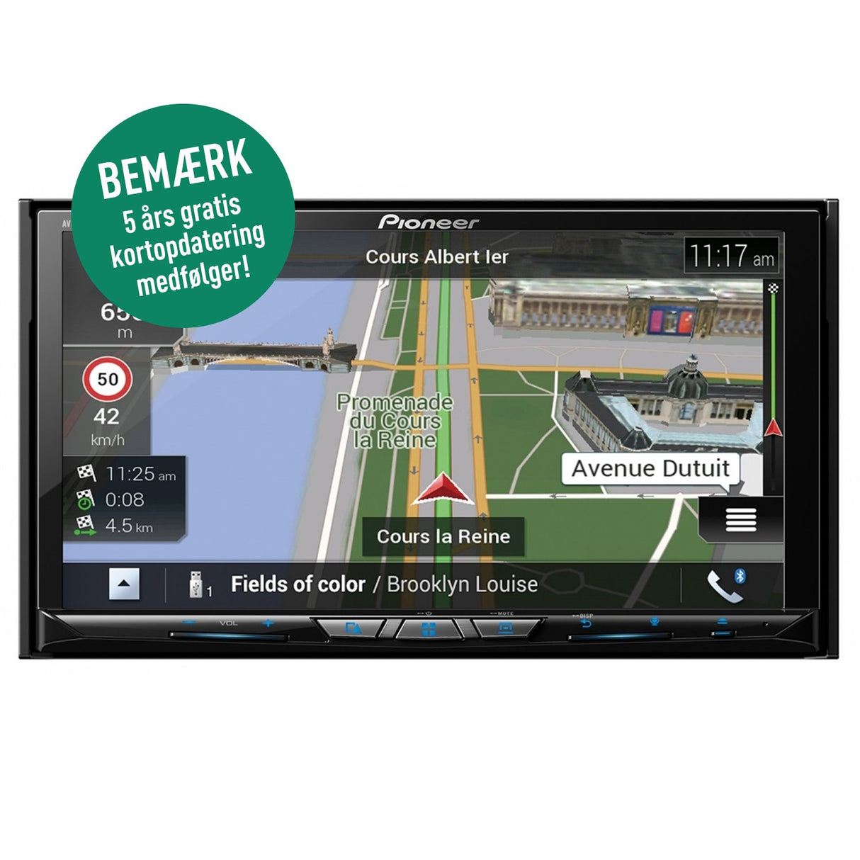 Pioneer AVIC-Z830DAB-C Camper Navigation, Bluetooth, Trådløs Apple CarPlay
