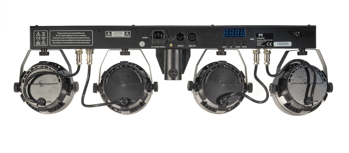 Marconi Castor Party Lyspakke (RGBW wash)