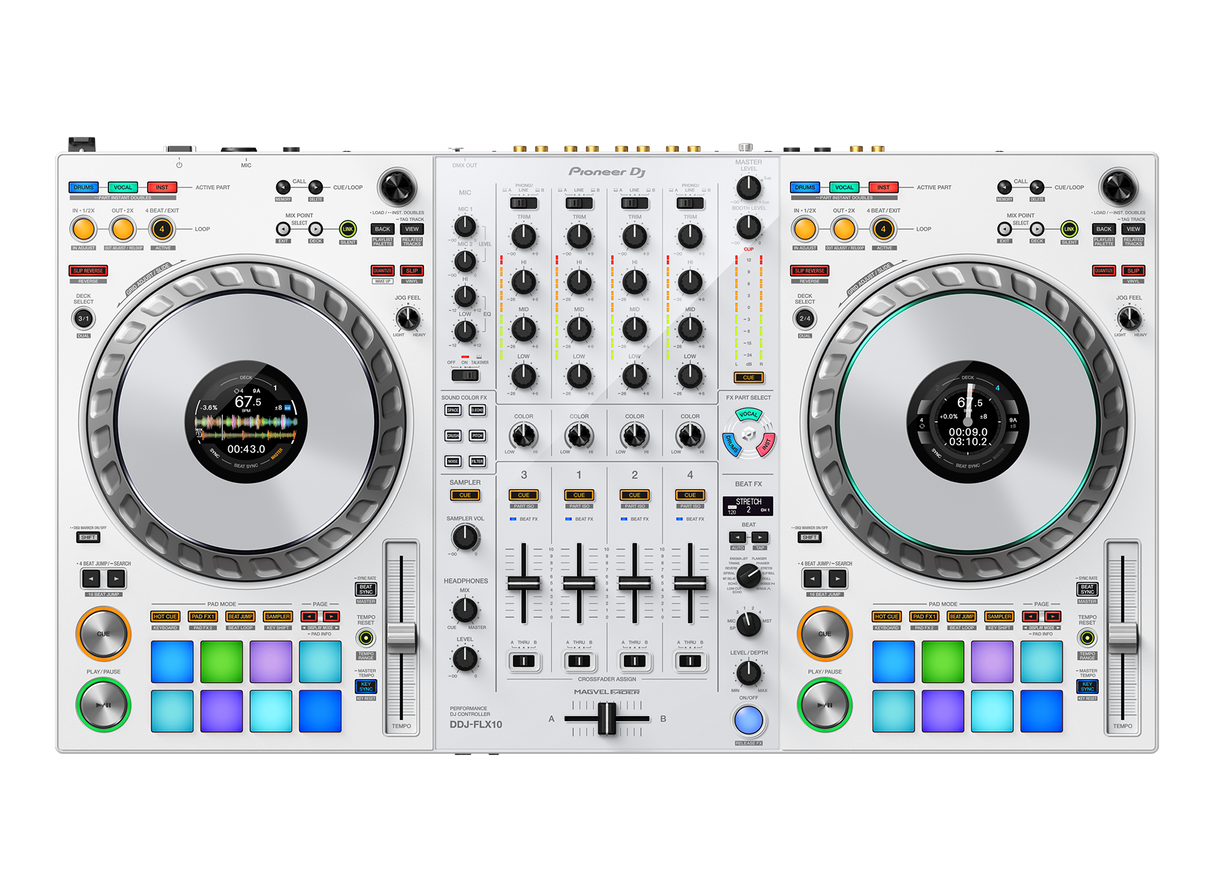 Pioneer DDJ-FLX10-W - White Edition