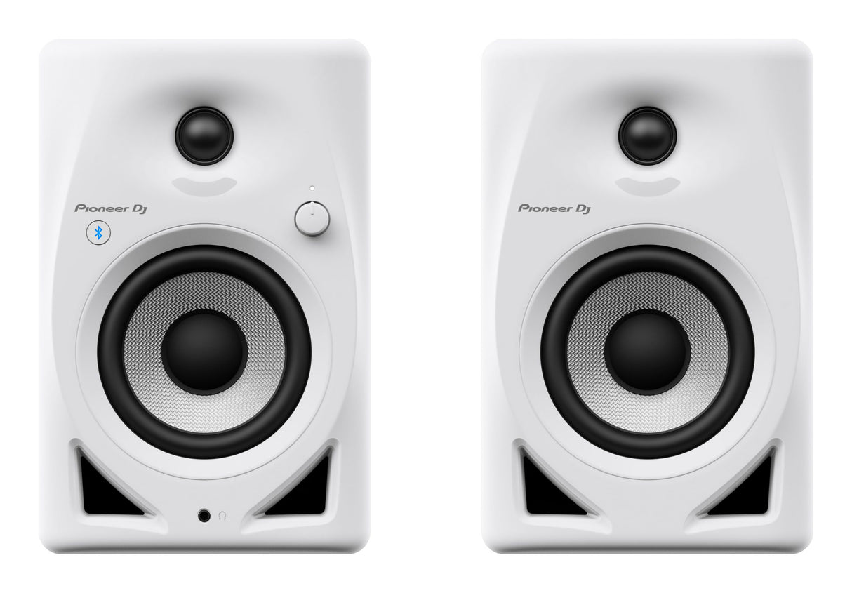 Pioneer DJ DM-40D-BT-W Studie Monitors m. Bluetooth (Hvid)