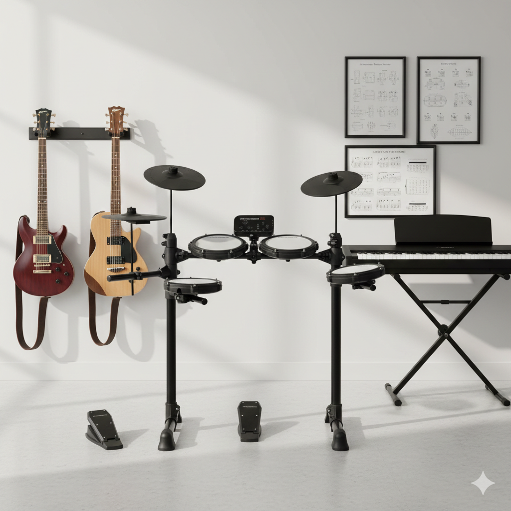 Grooveland ED100 Elektrisk Trommesæt