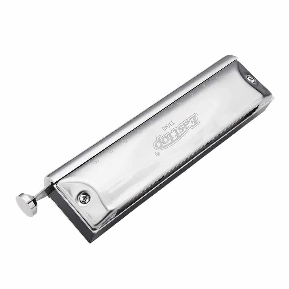 Easttop T1040 KRomatisk 10-huls Mundharmonika (C)