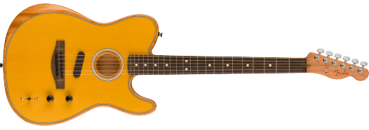 Fender Acoustasonic Player Telecaster El-guitar (Butterscotch Blonde)
