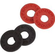 Fender Strap Blocks 4-pak (Rød, Sort)