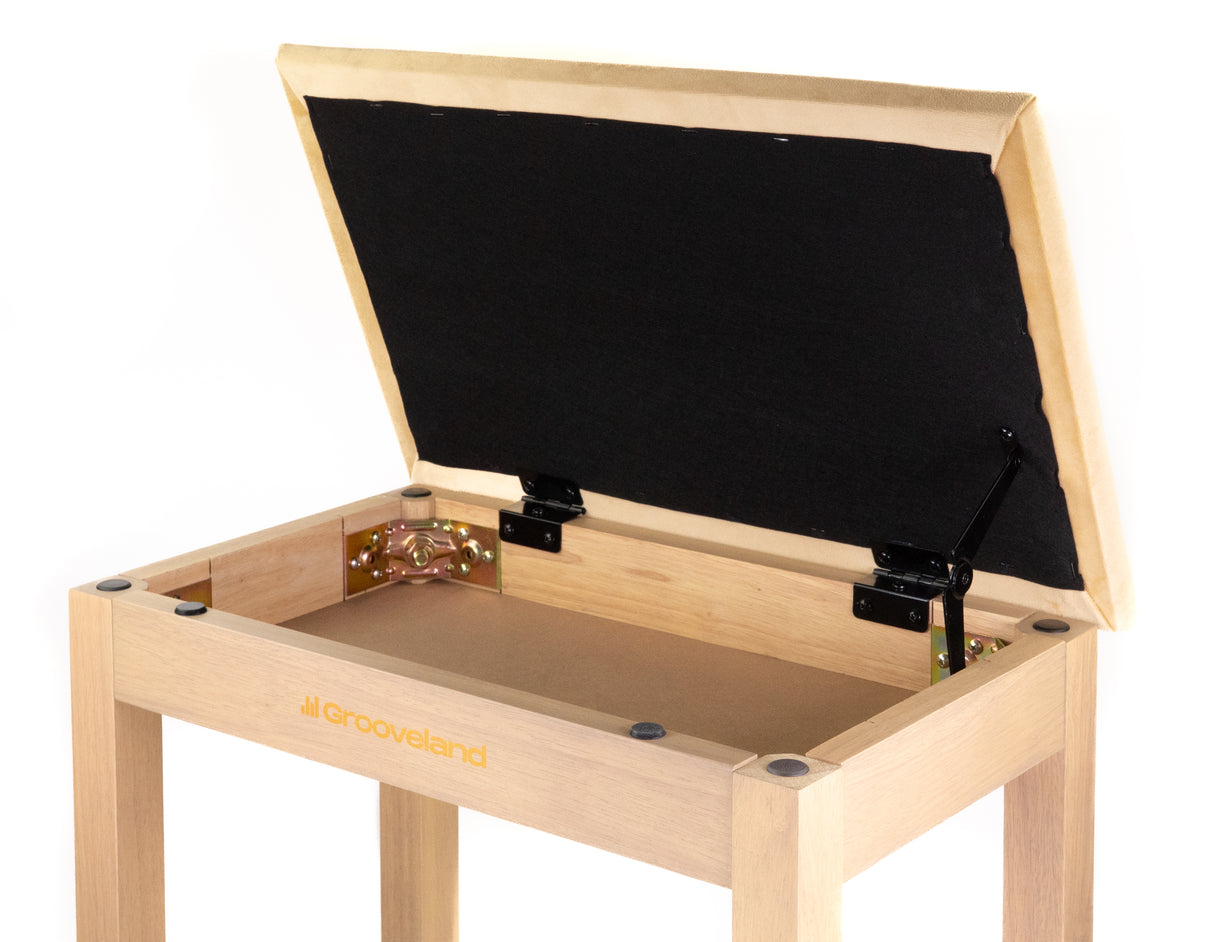 Grooveland KB150 Klaverbænk (Træ/Beige)