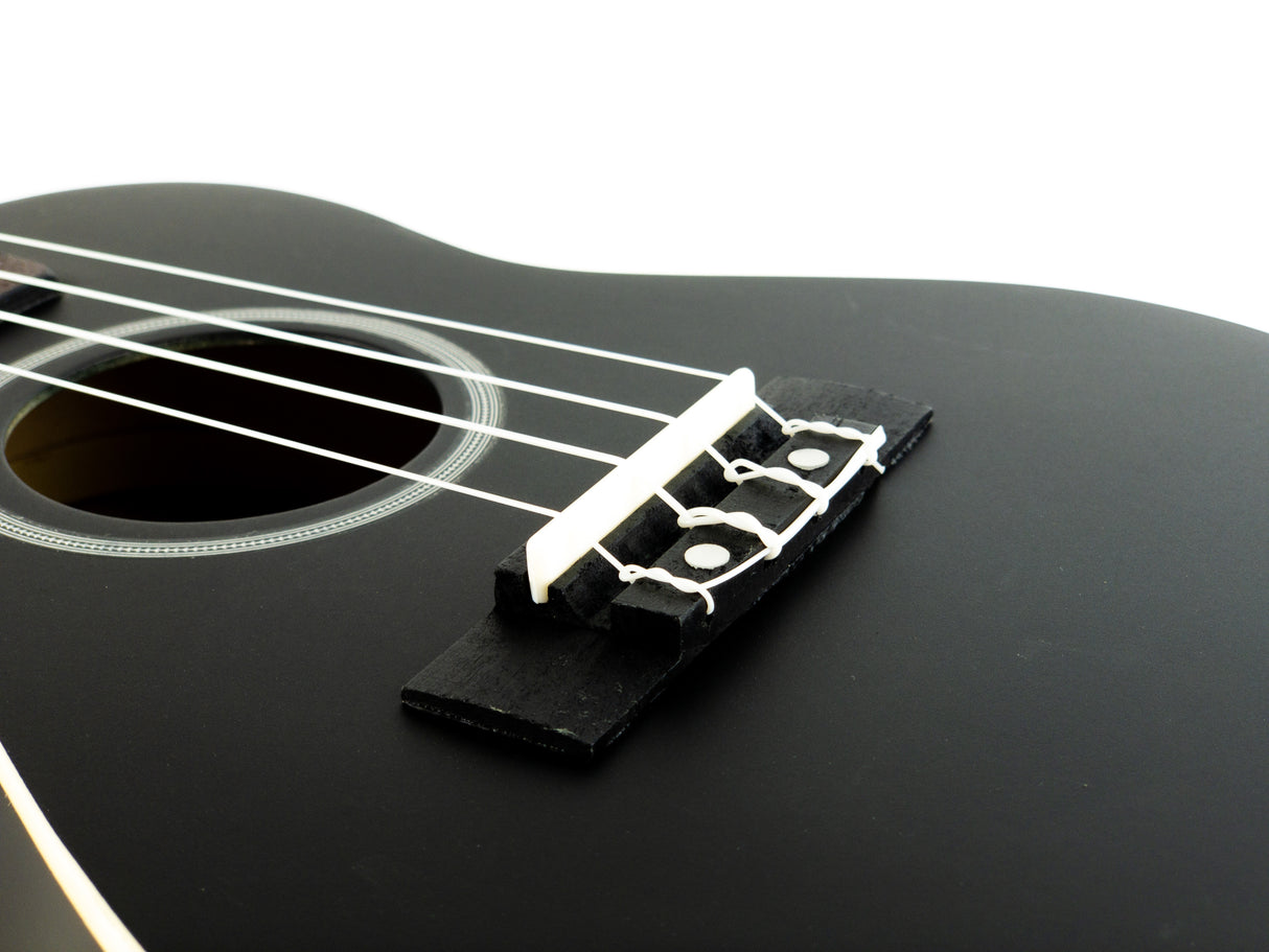 Reno RU300 Grand Koncert Ukulele (Sort)