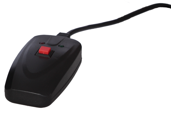 Ibiza Røgmaskine m. Ild/Flamme Effekt (Sort)