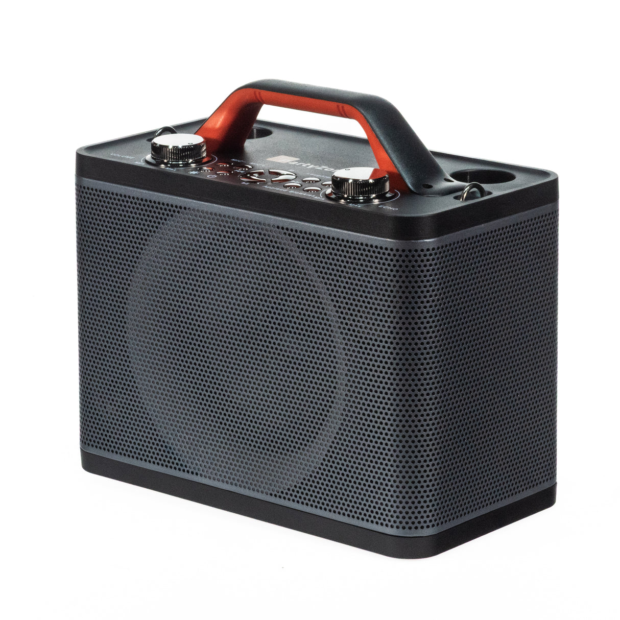 Karaoke anlæg med 2 mikrofoner (Sort)