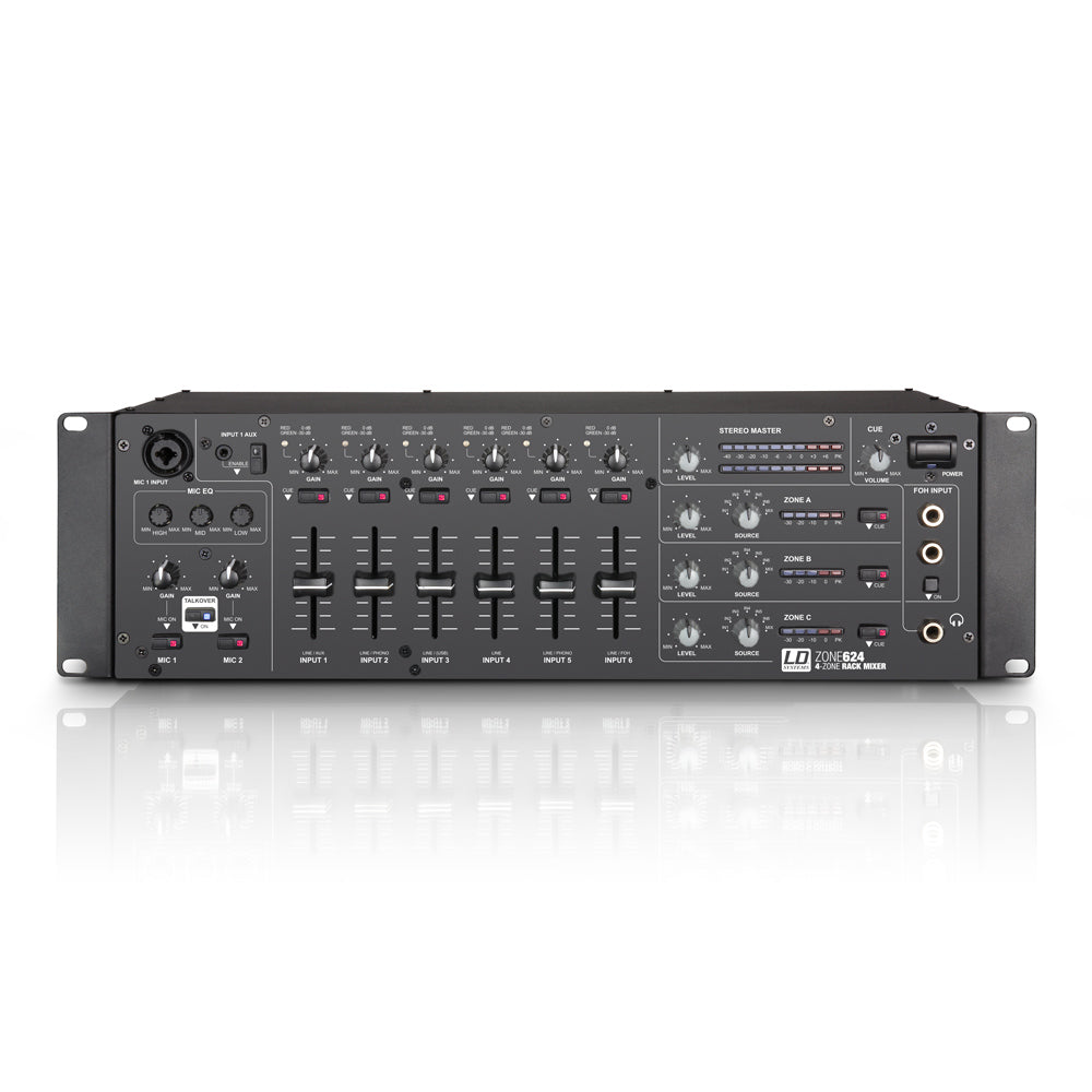 RETURVARE - LD Systems ZONE 624 - Mixer