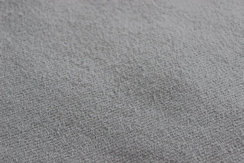 Molton Bagtæppe m. Øjer (Grå)