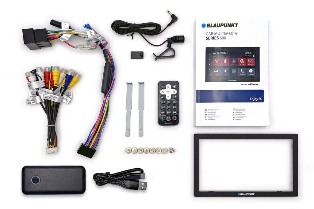 Blaupunkt Oslo 600 DAB m. Trådløs CarPlay, Android, DAB+ og Bluetooth