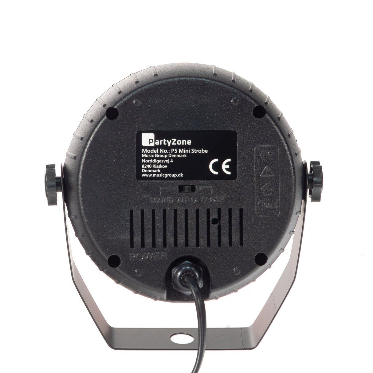 Mini Strobe (Hvid + multicolor)