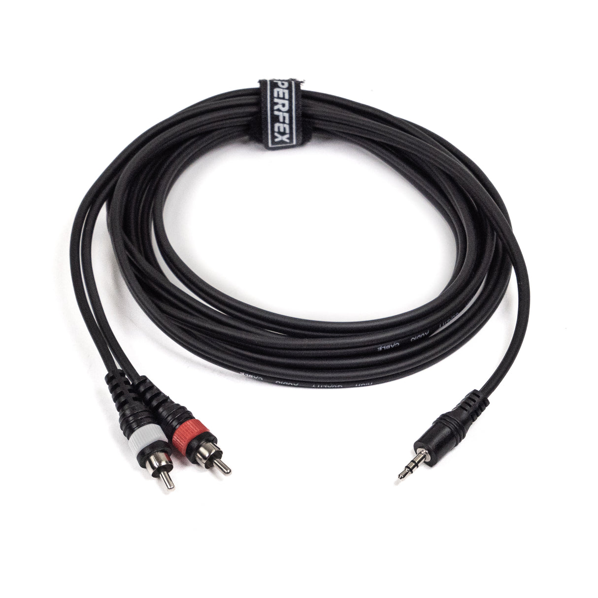 Perfex Minijack til 2x RCA Phono Adapterkabel (3m)
