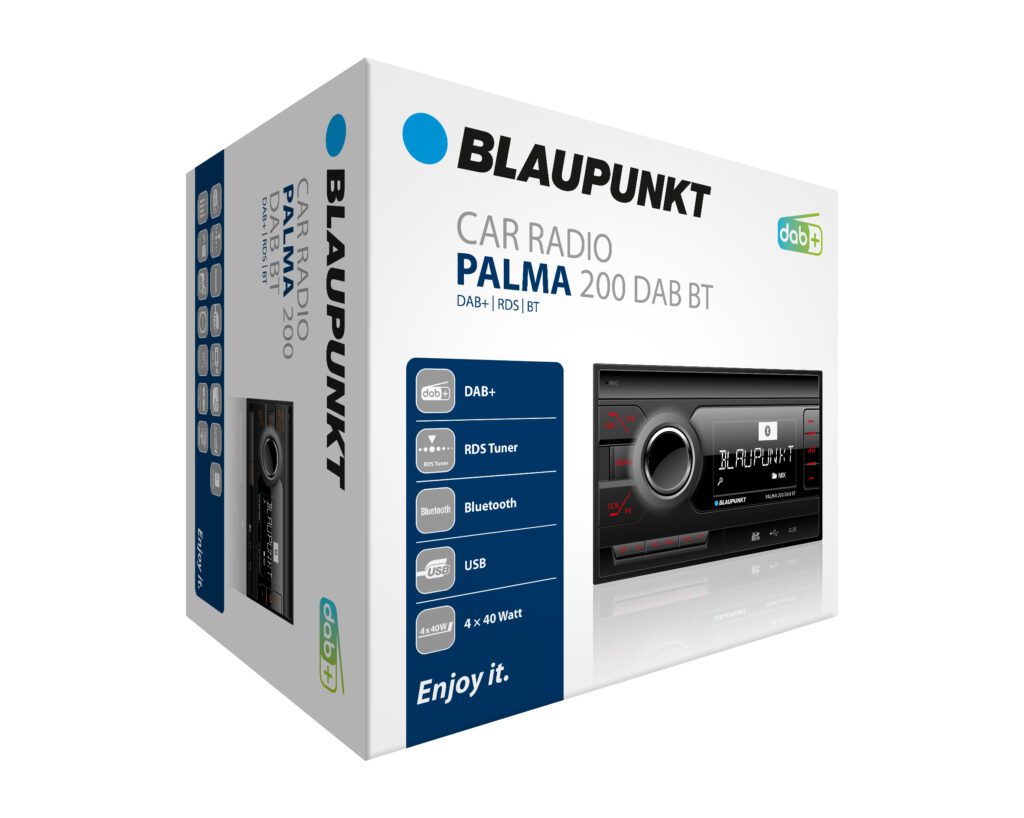 Blaupunkt Palma 200 Bilradio m. DAB+ og Bluetooth