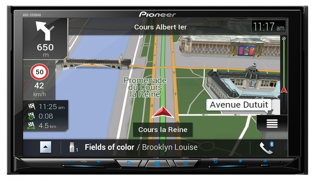 Pioneer AVIC-Z830DAB GPS Navigation, Bluetooth og Trådløs Apple CarPlay