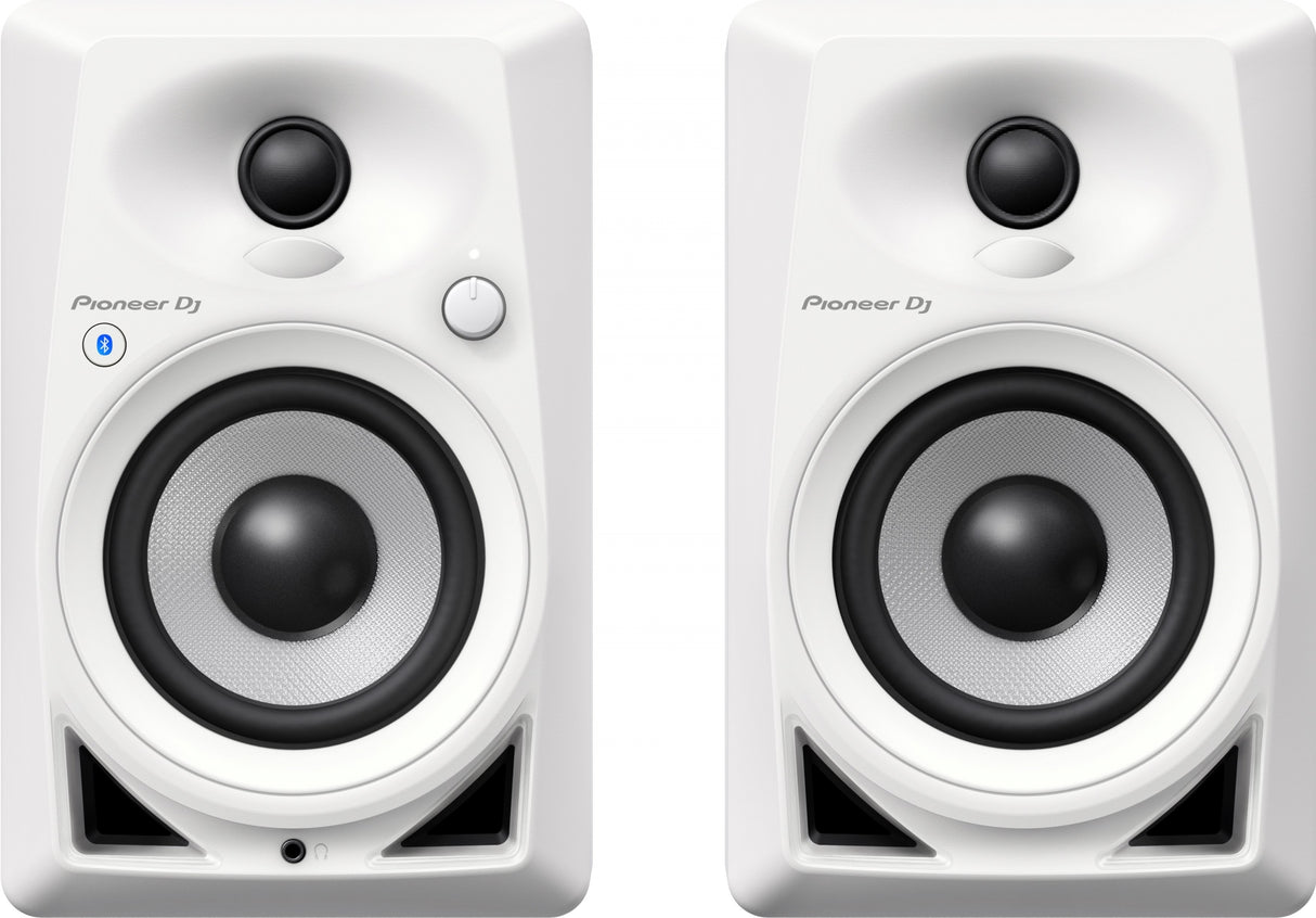 Pioneer DJ DM-40BT-W - Studie Monitors m. Bluetooth (Hvid)