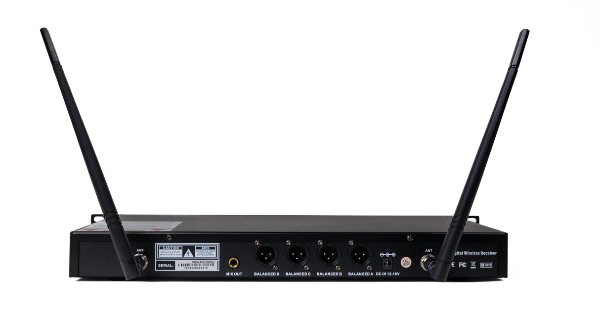 Renton Rack Trådløst System (4 Headset)