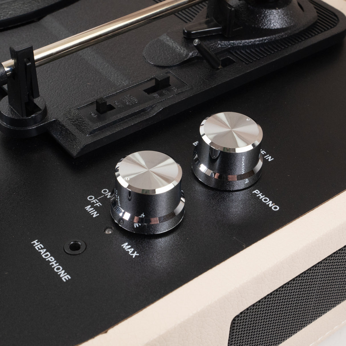 Studio 57 Mellow Pladespiller m. LP Stativ (Hvid)