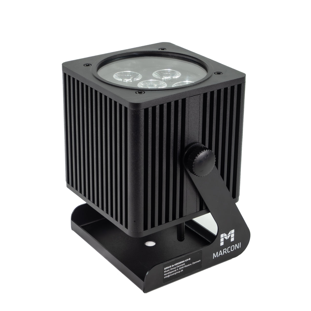 Marconi SIRIUS 6x18W RGBWA+UV IP65 Batterilampe