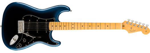 Fender American Professional II Stratocaster El-guitar (Dark Night)