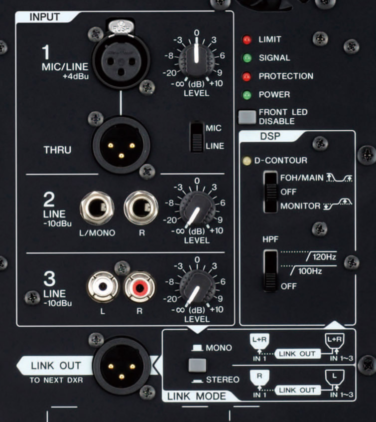 Yamaha DXR15 MKII - Aktiv PA Højttaler (1100W)
