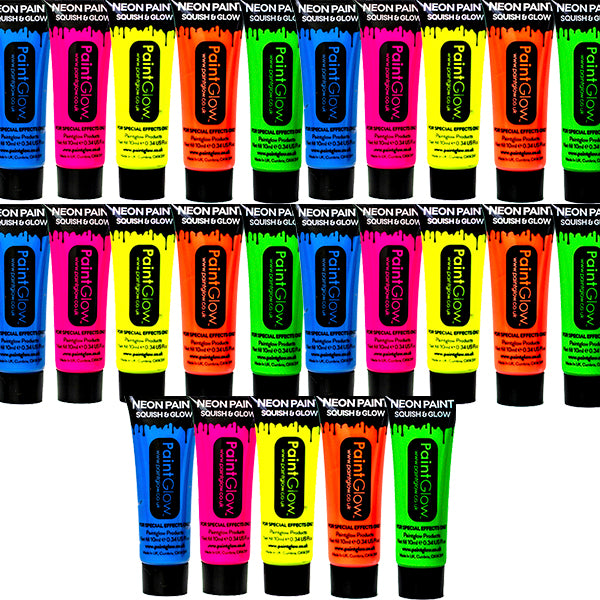 UV Ansigts- og Kropsmaling til 25 Personer