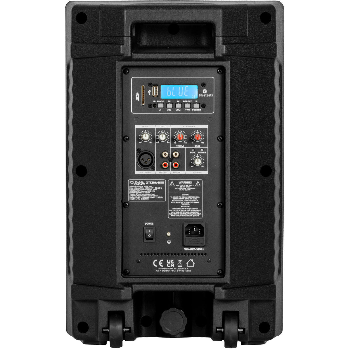 Ibiza XTK 10" - Aktiv Højttaler