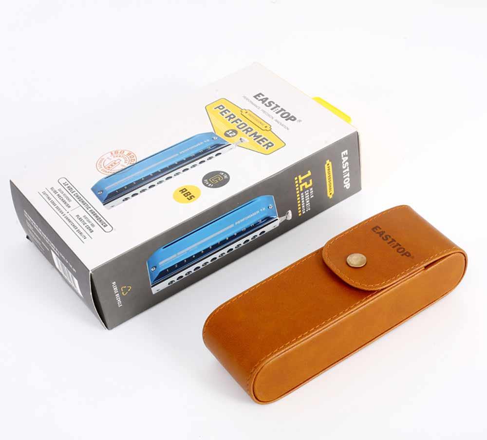 Easttop EAP-12 12-huls Kromatisk Mundharmonika (C)