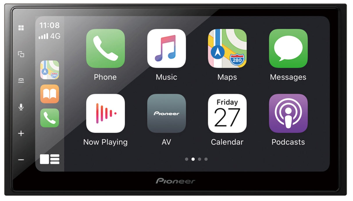 Pioneer SPH-DA250DAB Apple CarPlay, DAB Radio og Bluetooth