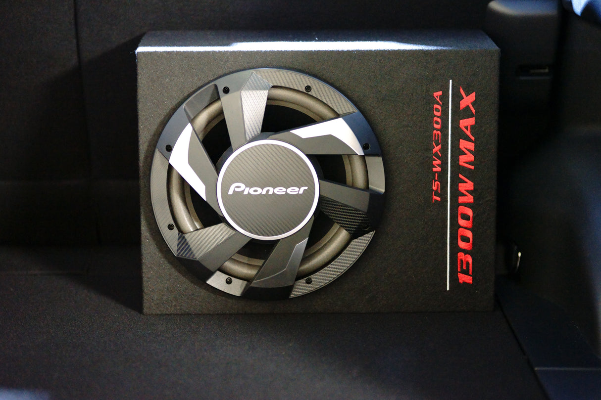 Pioneer TS-WX300A Aktiv Subwoofer m. Indbygget D-klasse Forstærker