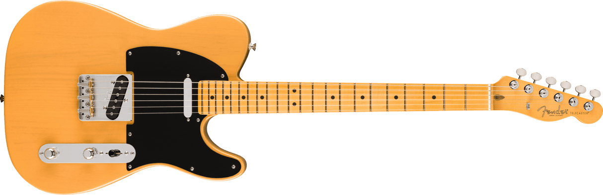 Fender American Professional Classic Telecaster, Maple Fingerboard, Butterscotch Blonde