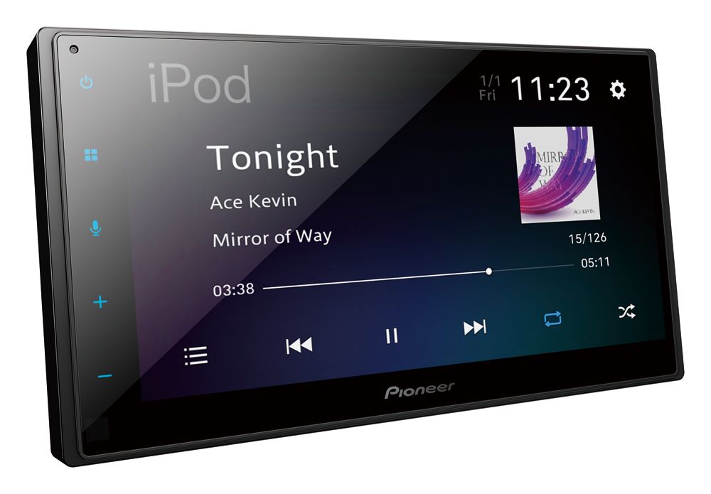 Pioneer SPH-DA150BT Bilradio med Apple CarPlay, Android Auto og Bluetooth