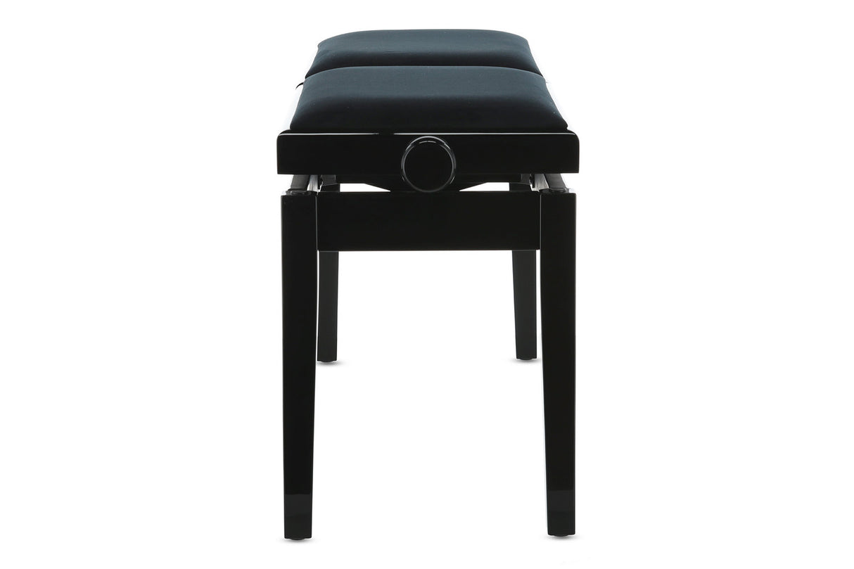 GEWA Piano bench Deluxe Double - Black highgloss