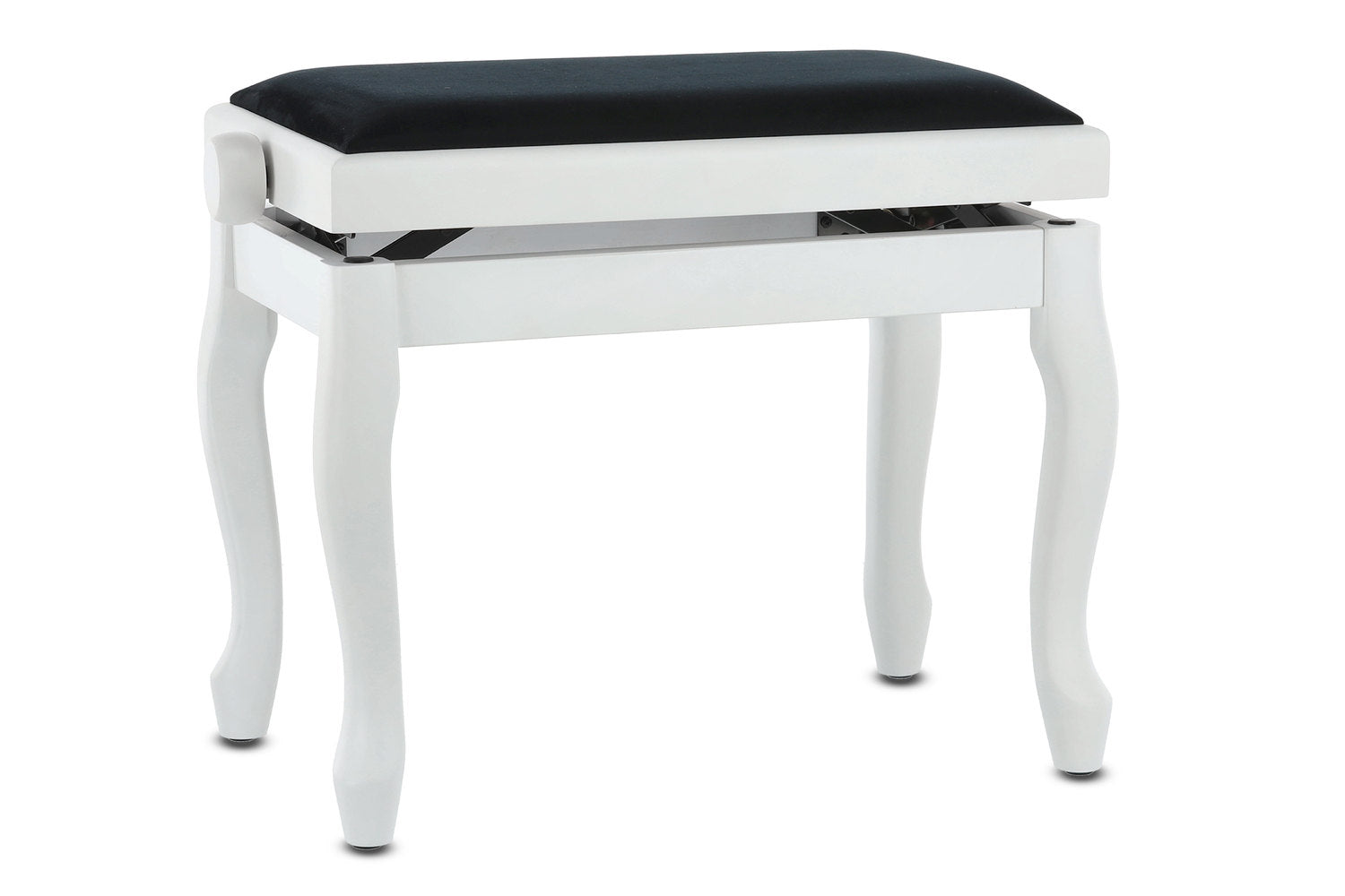 GEWA Piano bench Deluxe Classic - White matt